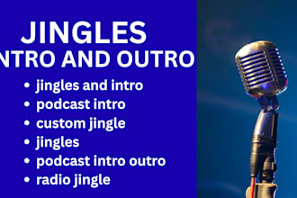 catchy jingles designed to promote your brand or business