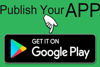 publish upload update your app on the google play store or apple store
