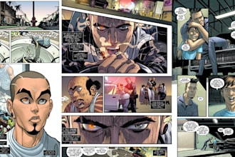 draw anime manga comic pages and webtoon art
