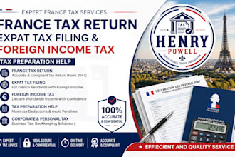 prepare france expat tax return 2047 foreign income help