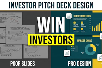 investor pitch deck and film pitch deck for funding