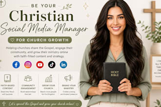 be your christian social media manager for church growth