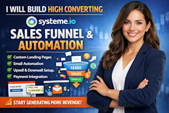 build systeme io sales funnel systeme io landing page systeme io website expert