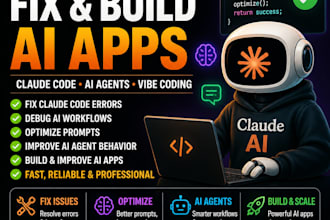 fix claude code, ai vibe coding errors and build smart ai apps with claude ai