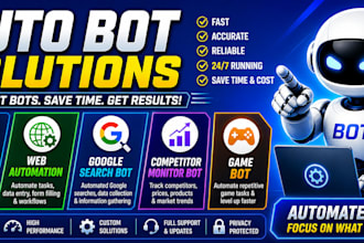 do auto bot ciick, web automation, google search bot, competitors, game bot
