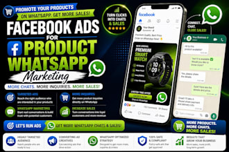 create meta ads to drive product sales on whatsapp