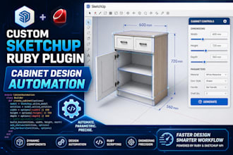 build a sketchup ruby plugin with dynamic components