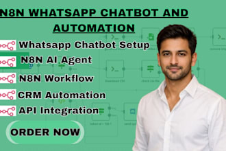 n8n whatsapp automation, n8n whatsapp chatbot, n8n ai agent, n8n workflow