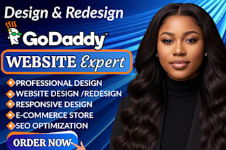 godaddy website redesign godaddy website design, develop godaddy website