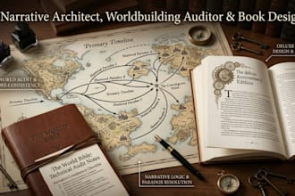 your worldbuilding inconsistencies and design your premium book