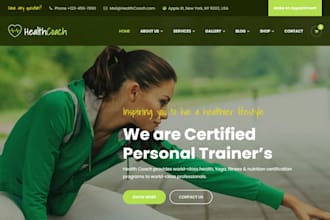 design coaching website consulting website or life coach website that converts