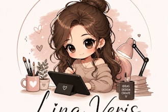 help with your chibi illustration artwork faster