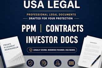 draft a sec compliant private placement memorandum for US investors