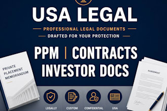 draft legal contracts and agreements for US businesses