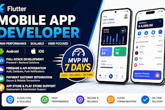 mobile app development, ios app, android app creation flutter app developer ai