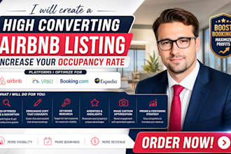 create a high converting airbnb listing increase your accupancy rate