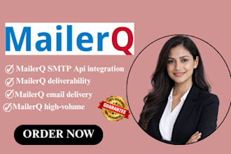 setup mailerq SMTP email delivery mailerq deliverability mailerq api integration