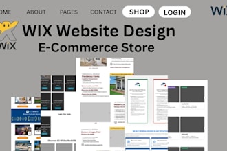 build wix website design redesign wix website a business wix website