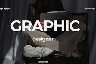 design clean and modern promotional graphics
