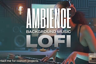 produce epic cinematic ambient background music for film, meditation, relaxation
