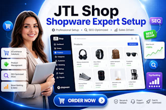 setup jtl shop jtl wawi shopware product SEO jtl shopware design theme redesign