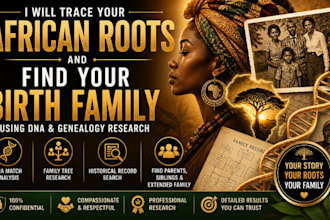 trace your african roots and find your birth family using dna genealogy research