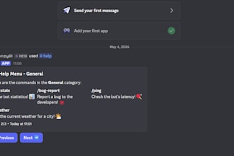 develop a custom discord bot in javascript