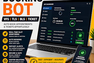 booking bot,tls bot,vfs bot,vfs appointment bot,ticket bot