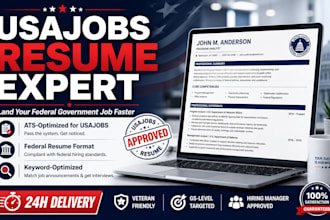 write usajobs federal resume ats optimized gs level resume
