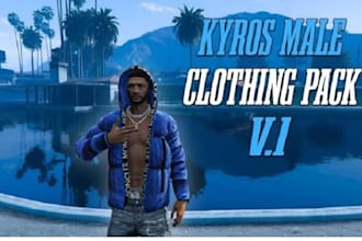 create custom fivem clothing, kuttes mc, mc vest, biker clothing fivem gang vest