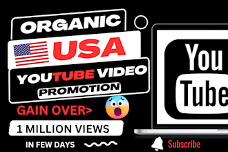 do organic USA youtube video promotion to USA audience
