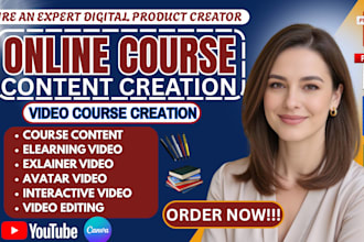 provide course development and a training manual for elearning or lms website