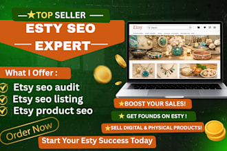 do esty seo optimization to rank your etsy listing and boost product traffic