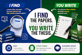 find and summarize academic research papers on your topic with apa citations