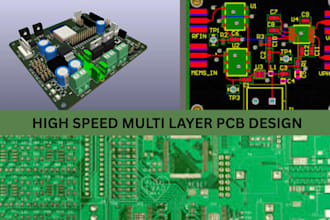 multi layer pcb design with high speed signal integrity using kicad