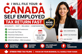 file your canada self employed t1 tax return accurately