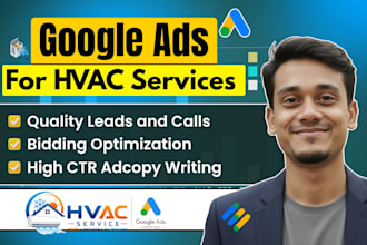 setup and manage google ads for hvac service