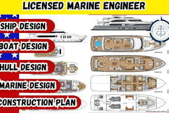 design and review your boat, ship layout and ship design ga layout