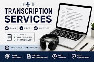 accurate audio and video transcription