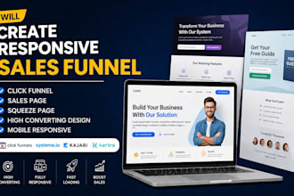 build gohighlevel website, ghl landing page sales funnel, ghl automation