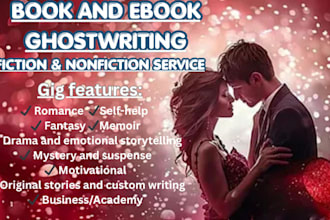 nonfiction ebook ghostwriter ghost book writer fiction ebook writer ghostwriting