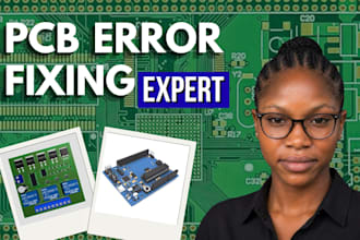 fix errors in your pcb schematic, correct circuit design, and pcb redesign