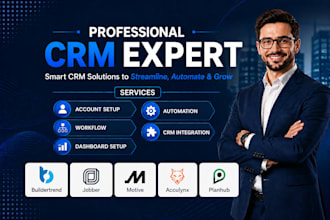 setup buildertrend jobber crm motive acculynx automation planhub integration