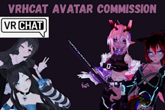 create a custom vrcahat avatar