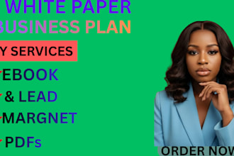 write a professional white paper for you craft a compelling quality research