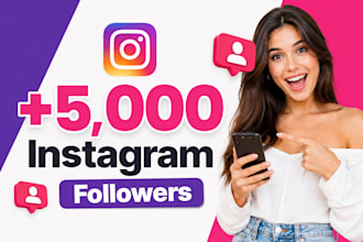 organically promote 5,000 instagram followers fast