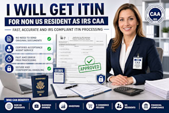 get itin for non US resident caa irs