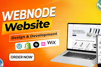 redesign and design webnode website duda  wordpress website and landing page