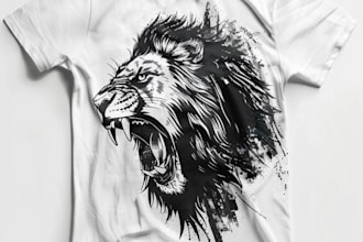 make merchandise design for band or musician
