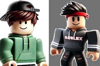 fix roblox npc ri5 model character weight paint animation game studio blender